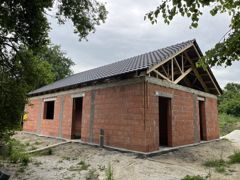 Kompleksowa budowa murowanego energooszczędnego domu jednorodzinnego do stanu surowego zamkniętego o pow. 105m2, gmina Świerczów. Projekt indywidualny - PROJEKT STODOŁA