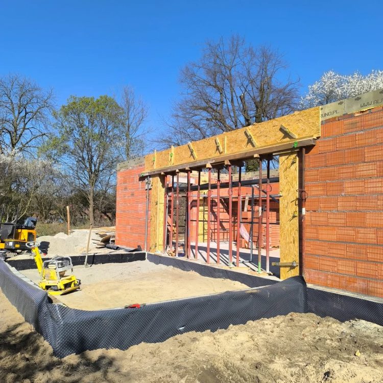 Kompleksowa budowa murowanego energooszczędnego domu jednorodzinnego do stanu surowego zamkniętego o pow. 105m2, gmina Świerczów. Projekt indywidualny - PROJEKT STODOŁA