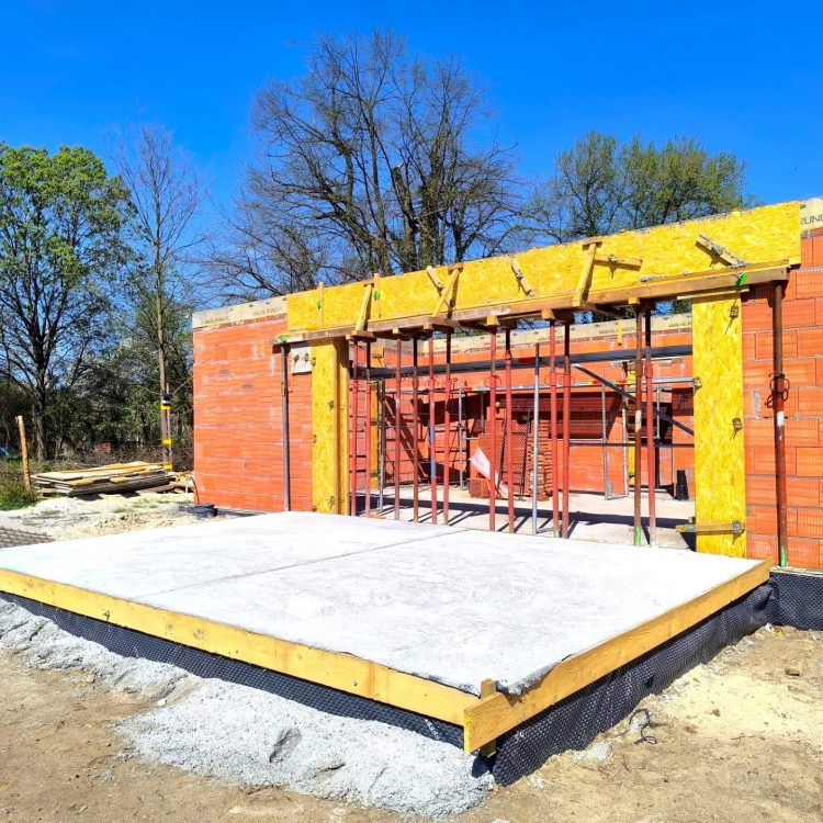 Kompleksowa budowa murowanego energooszczędnego domu jednorodzinnego do stanu surowego zamkniętego o pow. 105m2, gmina Świerczów. Projekt indywidualny - PROJEKT STODOŁA