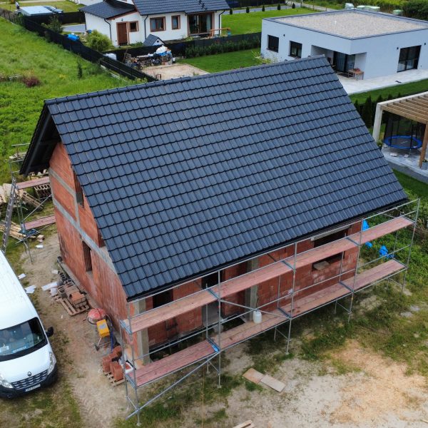 PROJEKT DOM W MALINÓWKACH 11 VER. 2 - FIRMY ARCHON - WYKONANIE POKRYCIA DACHOWEGO