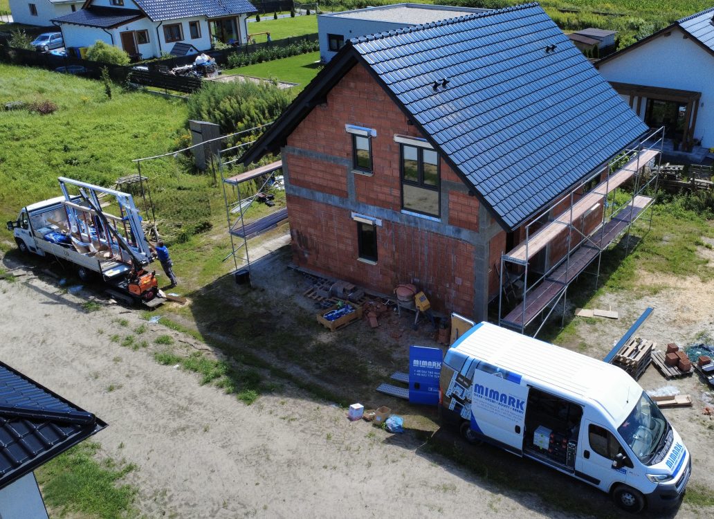 PROJEKT DOM W MALINÓWKACH 11 VER. 2 - FIRMY ARCHON - MONTAŻ STOLARKI OKIENNEJ