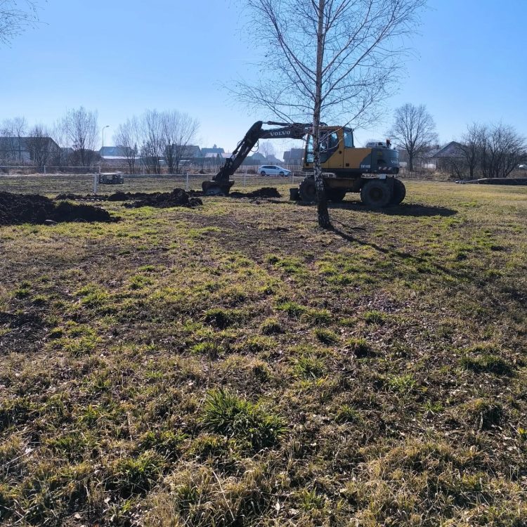 Kompleksowa budowa murowanego energooszczędnego domu jednorodzinnego do stanu deweloperskiego o pow. 127m2, okolice Oleśnicy. Projekt firmy ARCHON - Dom w Zielistkach 32