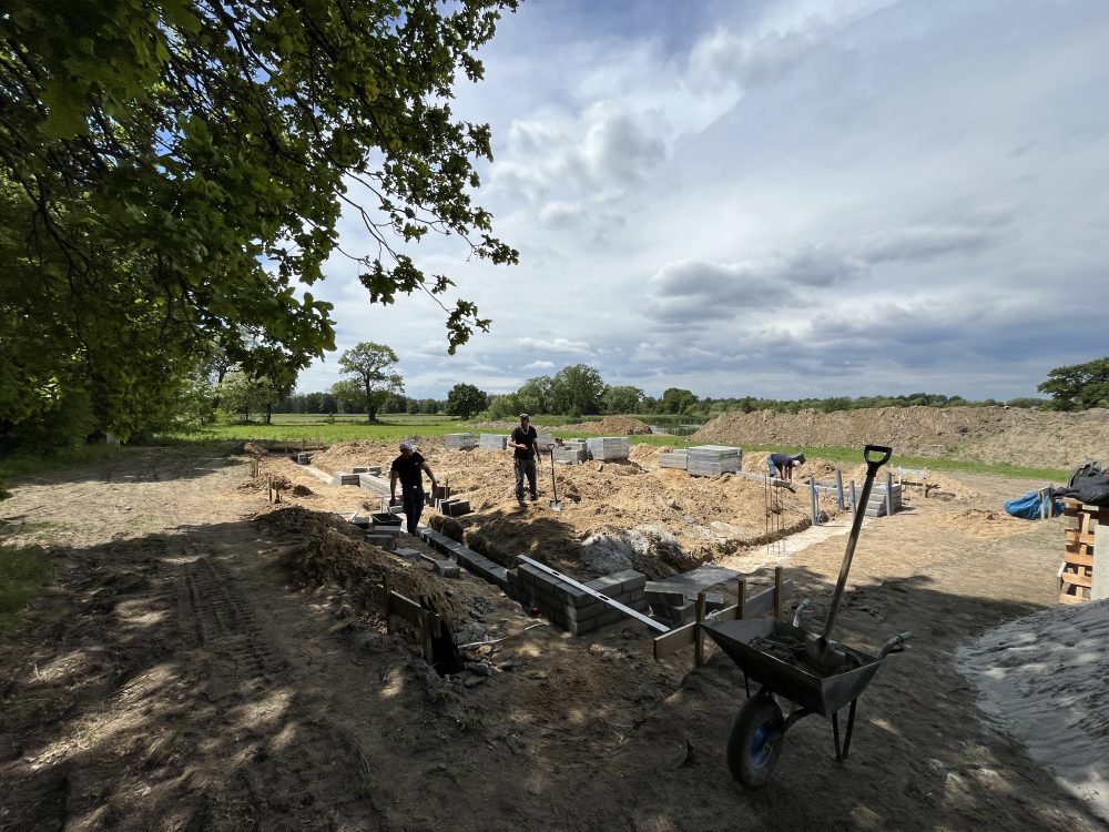 Kompleksowa budowa murowanego energooszczędnego domu jednorodzinnego do stanu deweloperskiego o pow. 184 m2, gmina Namysłów. Projekt indywidualny