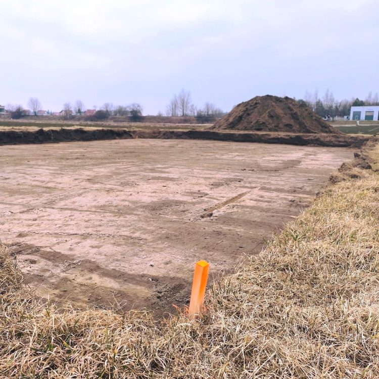 Kompleksowa budowa murowanego energooszczędnego domu jednorodzinnego 80 m², Namysłów.  Projekt Archon: Dom w Kruszczykach 10 (A)