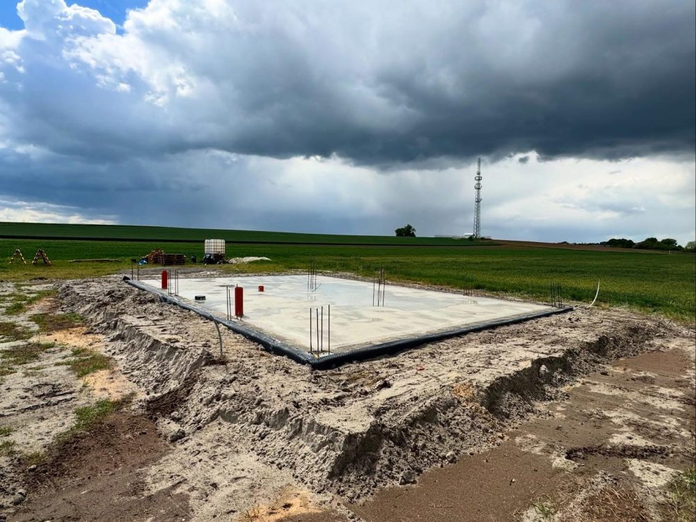 Kompleksowa budowa murowanego energooszczędnego domu jednorodzinnego 80 m², Namysłów.  Projekt Archon: Dom w Kruszczykach 10 (A)