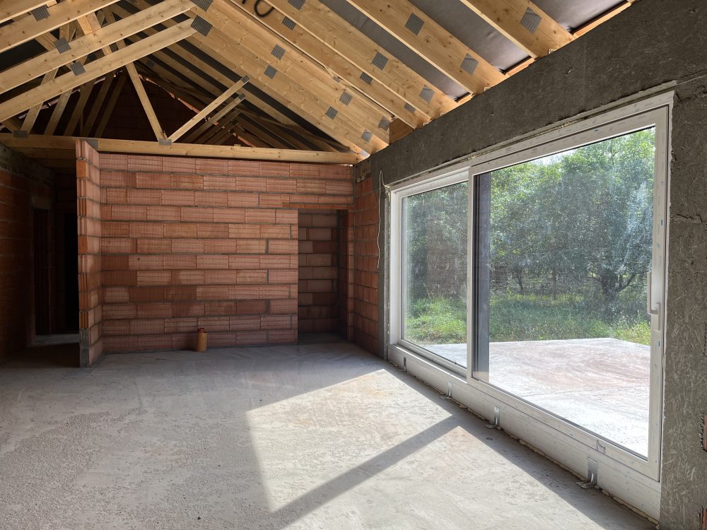 Kompleksowa budowa murowanego energooszczędnego domu jednorodzinnego do stanu surowego zamkniętego o pow. 105m2, gmina Świerczów. Projekt indywidualny - PROJEKT STODOŁA