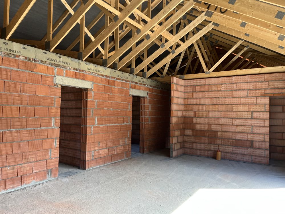 Kompleksowa budowa murowanego energooszczędnego domu jednorodzinnego do stanu surowego zamkniętego o pow. 105m2, gmina Świerczów. Projekt indywidualny - PROJEKT STODOŁA