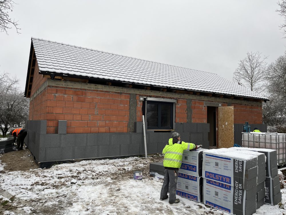 Kompleksowa budowa murowanego energooszczędnego domu jednorodzinnego do stanu surowego zamkniętego o pow. 105m2, gmina Świerczów. Projekt indywidualny - PROJEKT STODOŁA