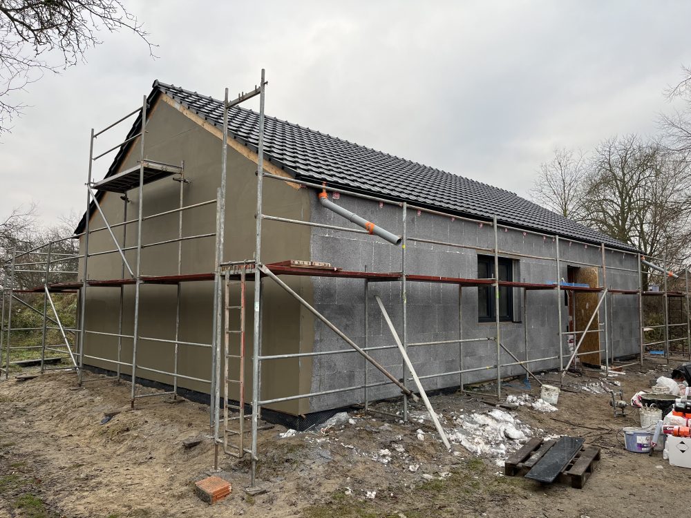 Kompleksowa budowa murowanego energooszczędnego domu jednorodzinnego do stanu surowego zamkniętego o pow. 105m2, gmina Świerczów. Projekt indywidualny - PROJEKT STODOŁA