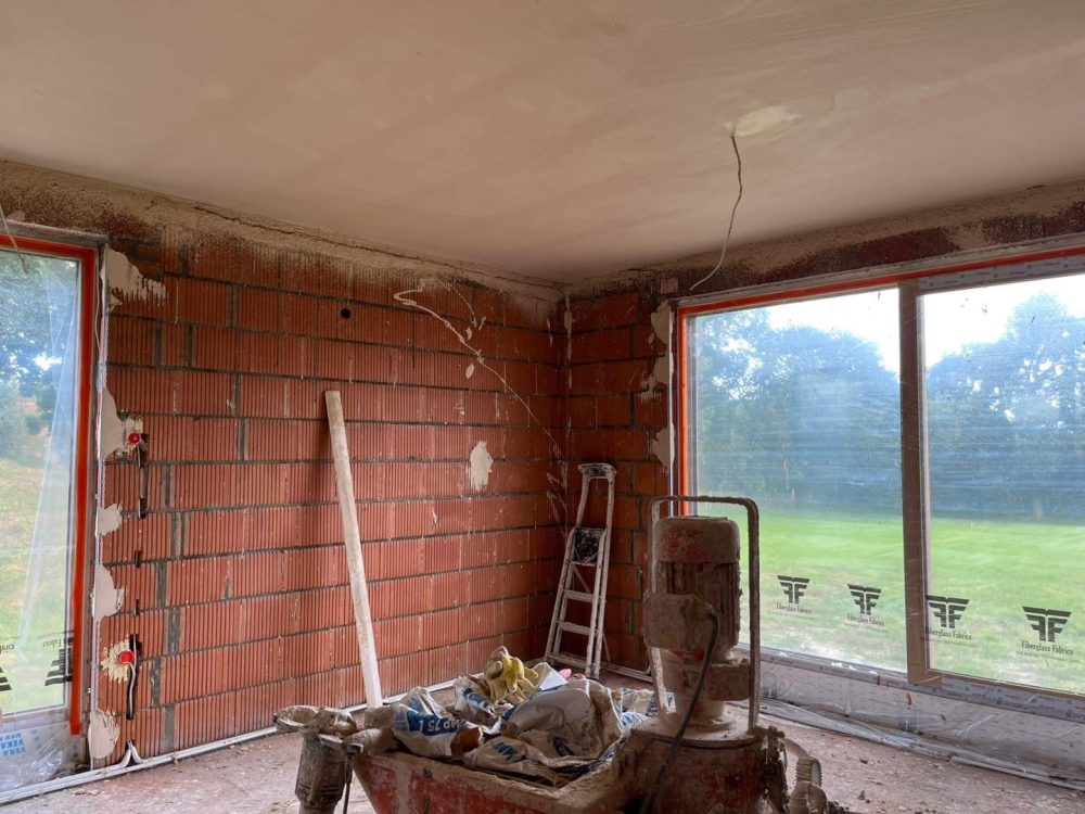 Kompleksowa budowa murowanego energooszczędnego domu jednorodzinnego 119 m2, gmina Wilków. Projekt firmy LELO DESIGN: Jaskółka 3