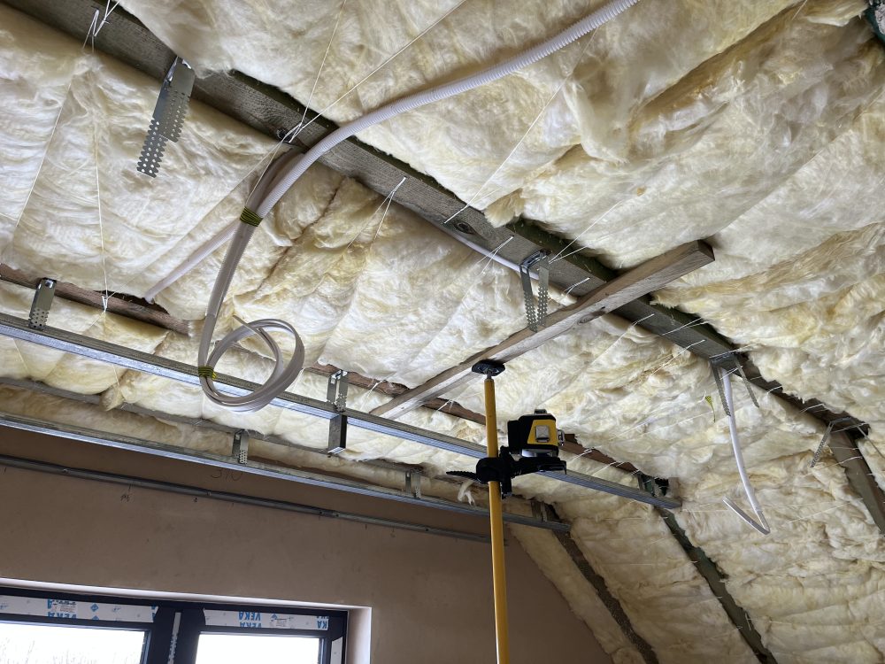 Kompleksowa budowa murowanego energooszczędnego domu jednorodzinnego do stanu deweloperskiego o pow. 127m2, okolice Oleśnicy. Projekt firmy ARCHON - Dom w Zielistkach 32