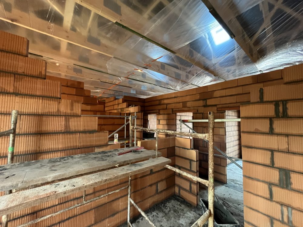 Kompleksowa budowa murowanego energooszczędnego domu jednorodzinnego do stanu deweloperskiego o pow. 184 m2, gmina Namysłów. Projekt indywidualny