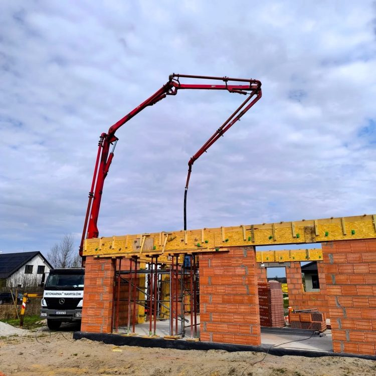 Kompleksowa budowa murowanego energooszczędnego domu jednorodzinnego do stanu deweloperskiego o pow. 92 m2, okolice Kępna. Projekt firmy Archon: Dom w Kruszczykach 14