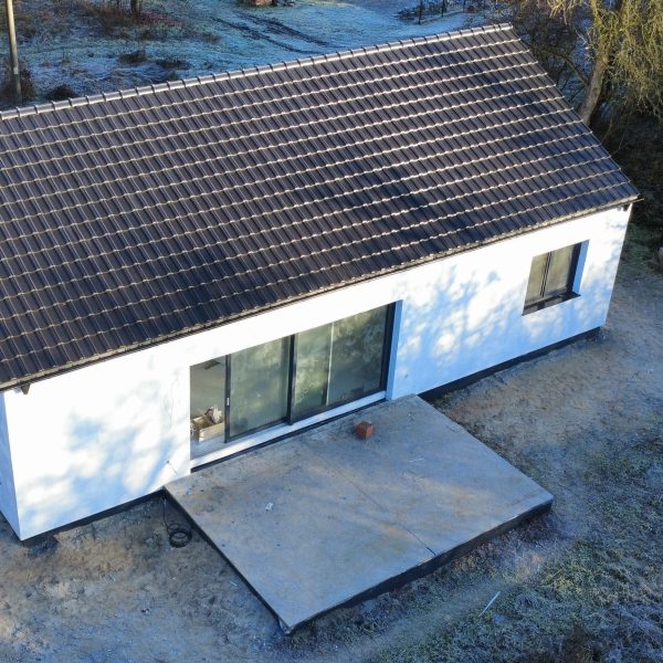 Kompleksowa budowa murowanego energooszczędnego domu jednorodzinnego do stanu surowego zamkniętego o pow. 105m2, gmina Świerczów. Projekt indywidualny - PROJEKT STODOŁA