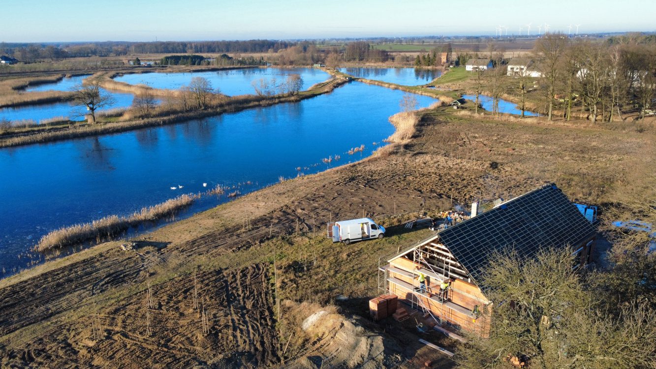 Kompleksowa budowa murowanego energooszczędnego domu jednorodzinnego do stanu deweloperskiego o pow. 184 m2, gmina Namysłów. Projekt indywidualny