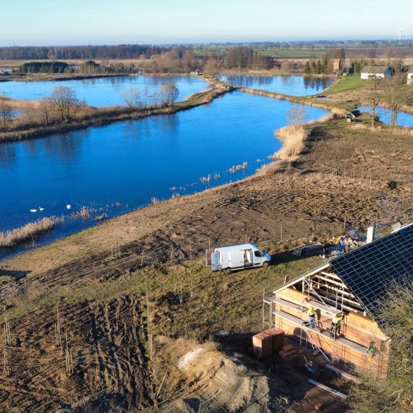 Kompleksowa budowa murowanego energooszczędnego domu jednorodzinnego do stanu deweloperskiego o pow. 184 m2, gmina Namysłów. Projekt indywidualny