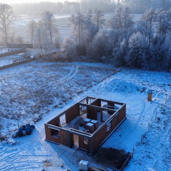 Kompleksowa budowa murowanego energooszczędnego domu jednorodzinnego 167 m2, okolice Namysłowa. Projekt indywidualny