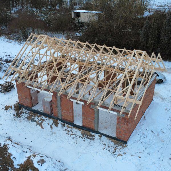 Kompleksowa budowa murowanego energooszczędnego domu jednorodzinnego 80 m², okolice Brzegu. Projekt Archon: Dom w Kruszczykach 10